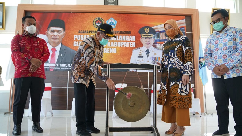 Plt Gubernur Andi Sudirman Sulaiman Resmikan Gedung Penanggulangan Gizi di Bantaeng