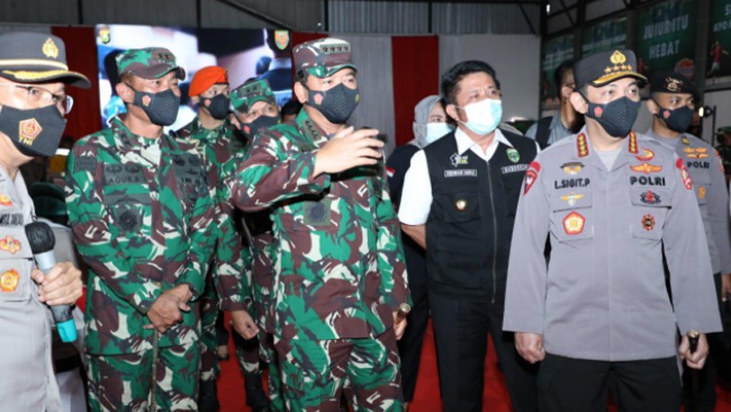 Panglima TNI, Kapolri hingga Menhub Gelar Rakor Kesiapan Idul Fitri 2021