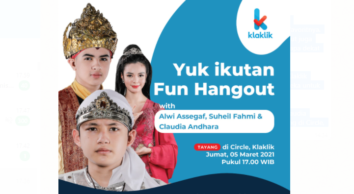Fun Hangout Klaklik Bareng Cast Kembalinya Raden Kian Santang, Akan Ada Alwi Assegaf, Suheil Fahmi, dan Claudia Andhara!