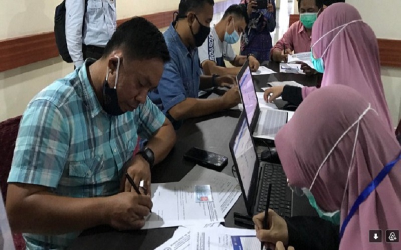 Puluhan Wartawan di Lubuklinggau Jalani Vaksinasi Covid-19
