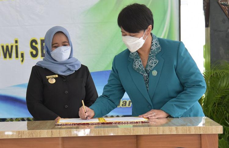 Lantik Pengurus Baru, Bupati Sleman Ajak PKK Terlibat dalam Pencegahan Covid-19