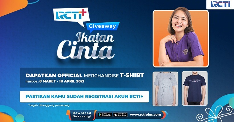 Mau T-Shirt Official Merchandise Ikatan Cinta Secara Gratis? Begini Cara Dapetnya
