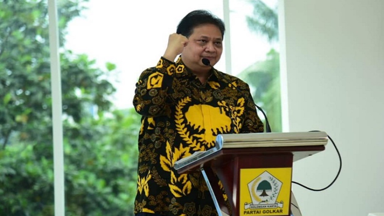Buka Rapim, Airlangga Hartarto Optimistis Golkar Sumut Mampu Jaring 2 Juta Kader
