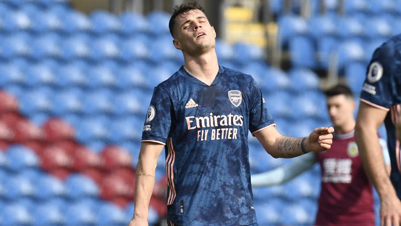 Blunder Granit Xhaka Bikin Arsenal Ditahan Burnley
