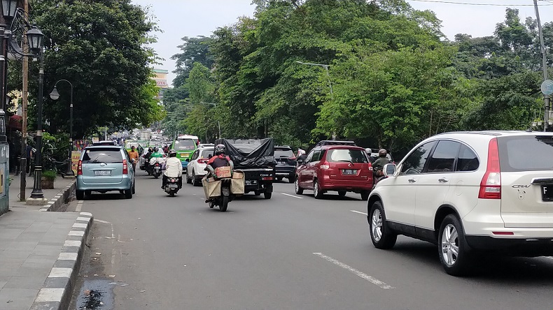 Akhir Pekan Pertama usai Peniadaan Ganjil Genap, Begini Kondisi Kota Bogor