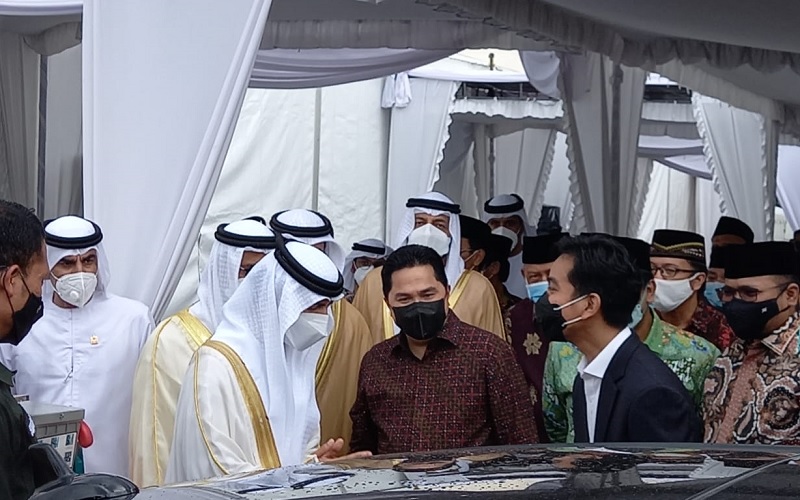 Fasihnya Gibran Berbahasa Inggris saat Sambut Menteri Energi Uni Emirat Arab