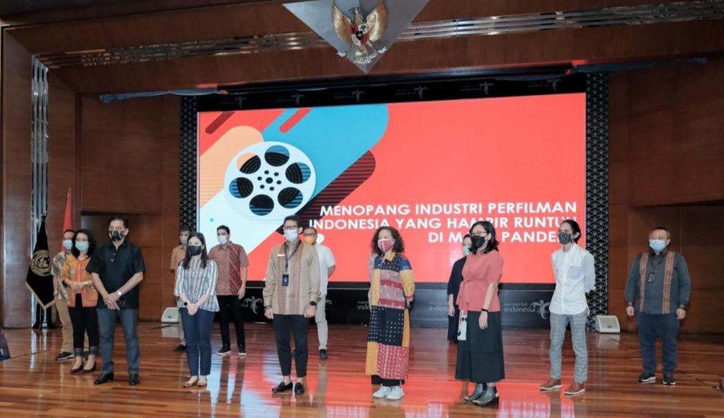 Kemenparekraf Siapkan Vaksin Covid-19 untuk Para Sineas 