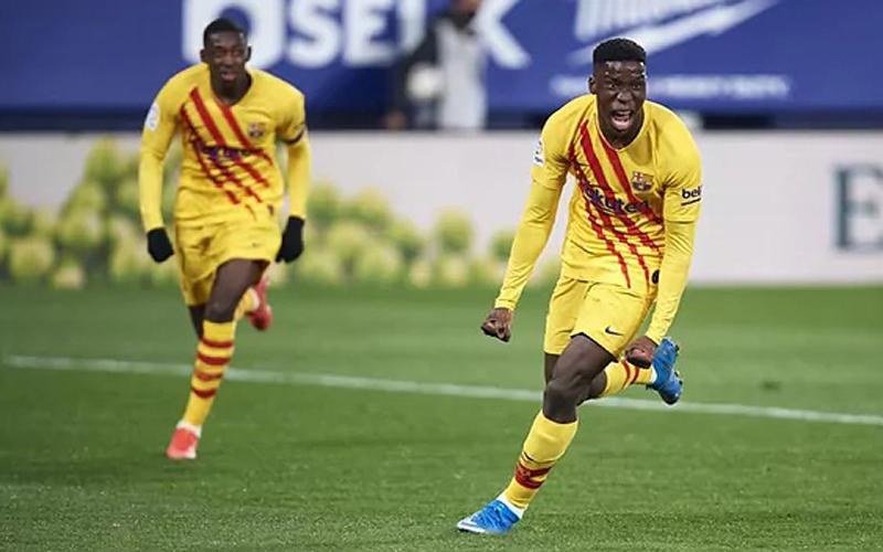 Usai Cetak Gol Perdana untuk Barcelona, Ilaix Moriba Bawa-Bawa Kuburan