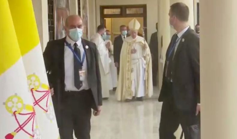 Dikawal Ketat, Paus Fransiskus Kunjungi Daerah Bekas Kekuasaan ISIS di Irak