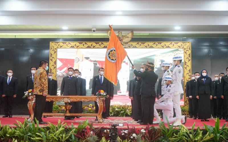 Kukuhkan DPP IKAPTK Sumsel, Herman Deru Usul Bangun Kampus IPDN di Pagar Alam