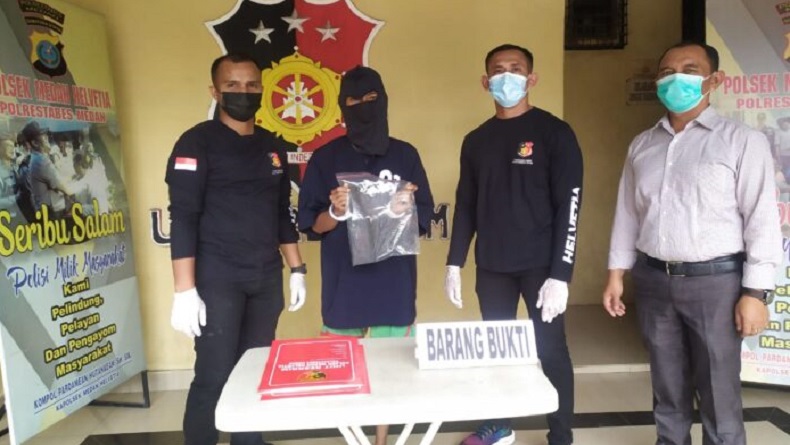 Polisi Tangkap Pencuri Handphone Modus Tawarkan Antena TV