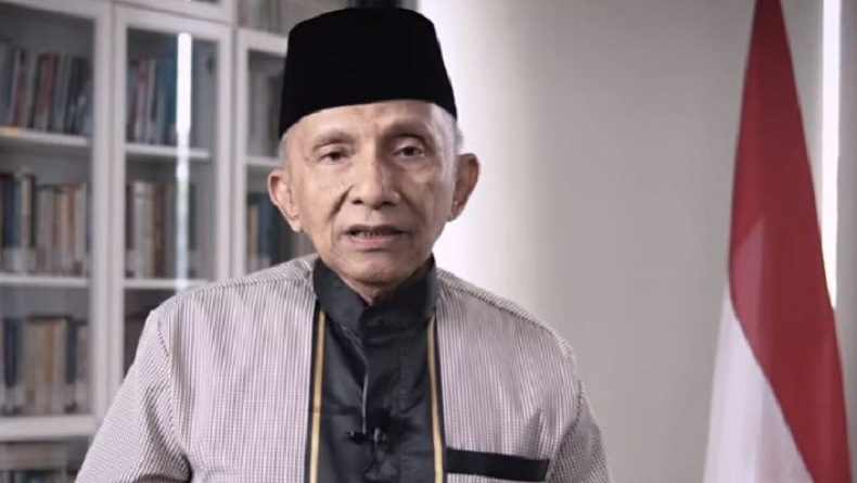 Amien Rais Deklarasi Partai Ummat Hari Ini, Digelar Virtual dari Yogya