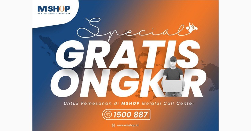 Hujan Gratis Ongkir dan Cashback, Cek Nomor Call Center dan Aplikasi MShop!