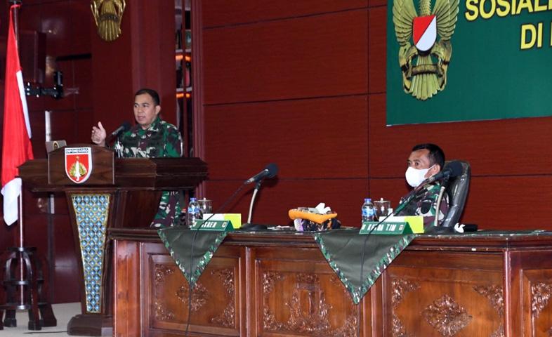 Prajurit Kodam IV/Diponegoro Harus Paham Produk Hukum di Lingkungan TNI AD