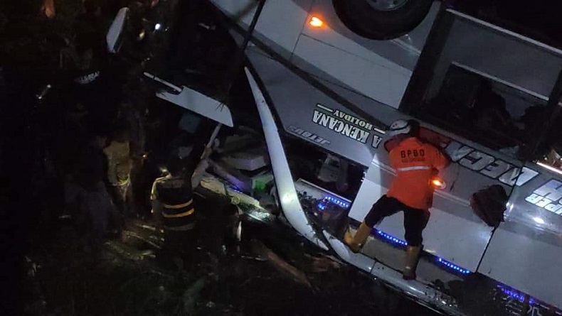 Bus Masuk Jurang di Wado Sumedang, Dirlantas Polda Jabar: 19 Orang Meninggal
