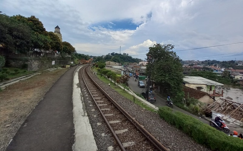 Pembangunan Rel Ganda Segmen Paledang-Cicurug Capai 75 Persen
