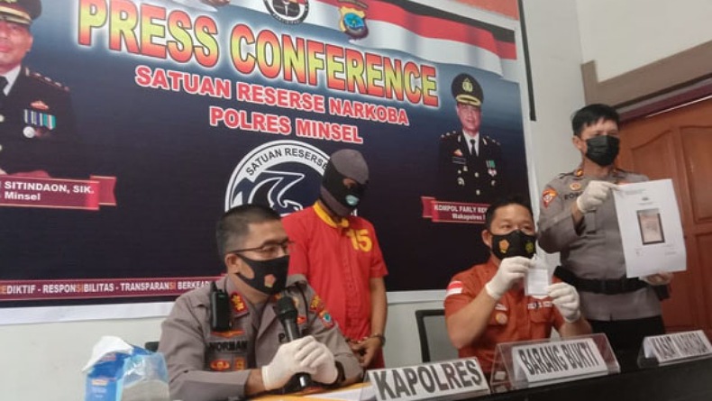 Kedapatan Bawa Sabu, Seorang Sopir Truk Asal Sulteng Ditangkap Polisi
