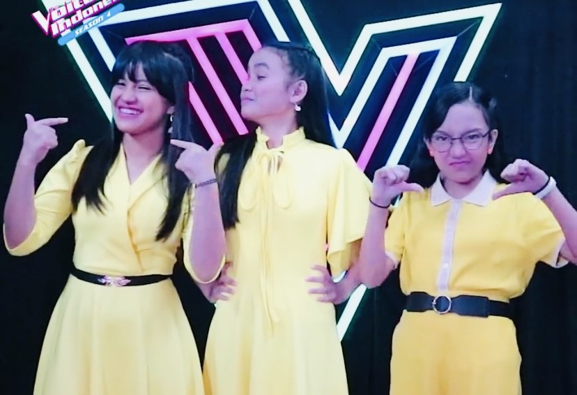 Coach Yura Terharu dengan Penampilan Biel, Gabby, dan Michaela Bawakan Lagu Cinta Sejati Milik BCL