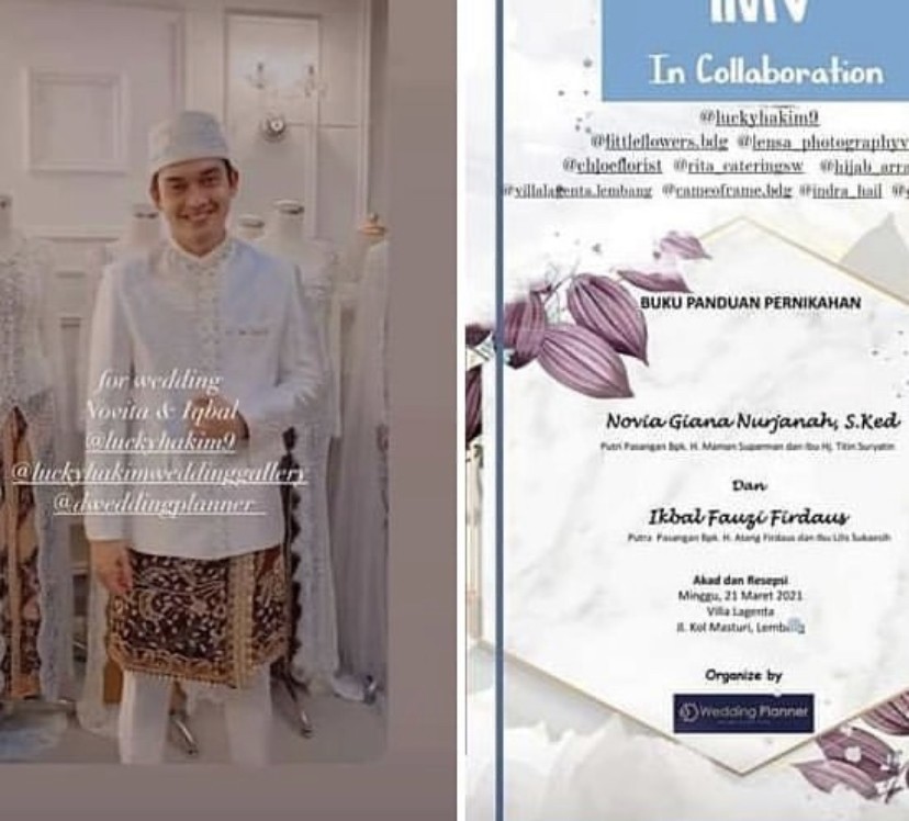 Beredar Undangan Nikah Ikbal Fauzi, Bikin Fans Ikatan Cinta Patah Hati   