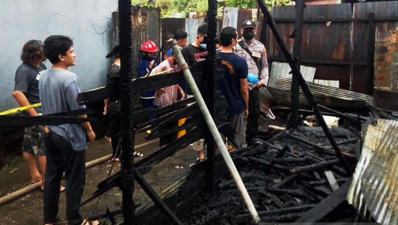 2 Unit Rumah di Banjarmasin Terbakar, 1 Orang Penderita Stroke Tewas