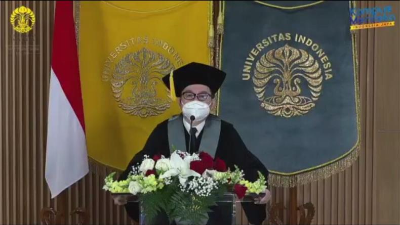 Dikukuhkan sebagai Guru Besar UI, Budi Frensidy Orasi Pentingnya Matematika Keuangan