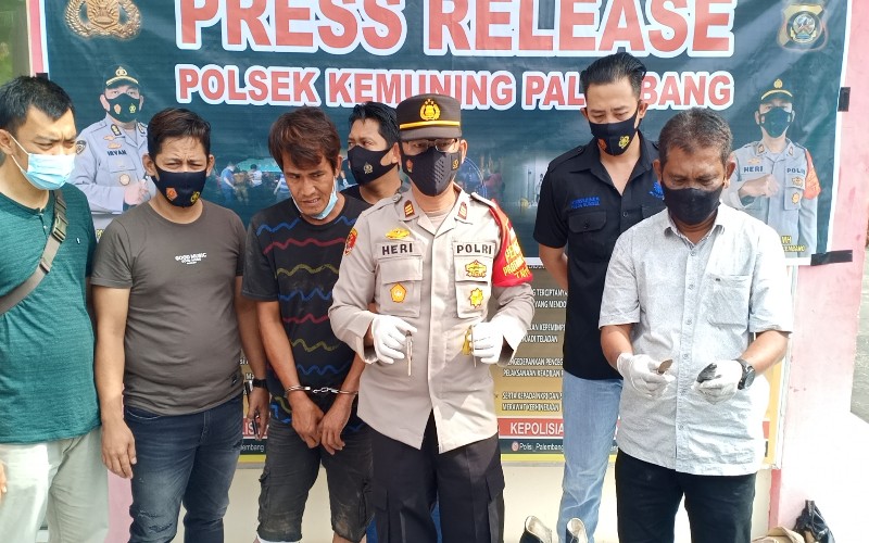 DPO Curanmor yang Punya 8 Anak di Palembang Ditembak