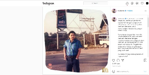 Zulkifli Hasan Unggah 3 Foto saat Muda, Netizen: Saya Kira Giring Nidji Pak!