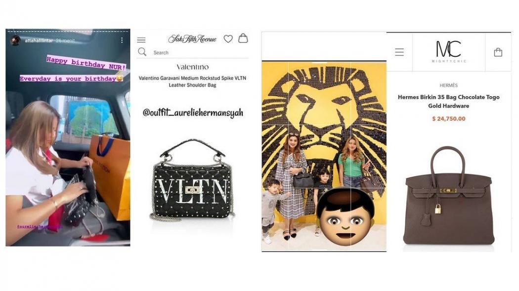 4 Koleksi Tas Aurel Hermansyah, Harganya Setara Rumah KPR