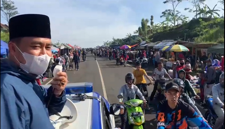 Warga Tasikmalaya Masih Bandel Berkerumun, Wabup Deni Marah Besar 