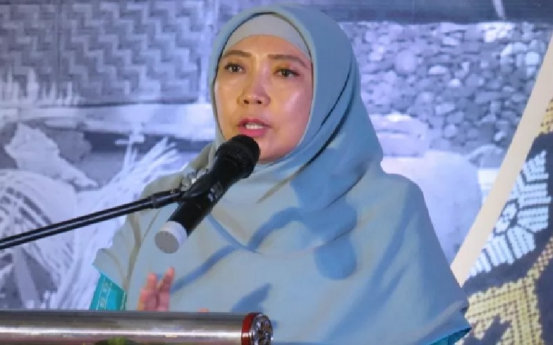 Bacagub Perindo Rohmi Djalilah Ajak Emak-Emak Dukung Rohmi-Firin di Pilgub NTB 2024