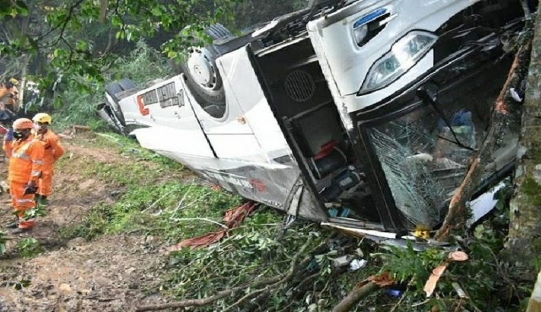 Penyebab Kecelakaan Bus Maut di Tanjakan Cae Sumedang Masih Misteri 