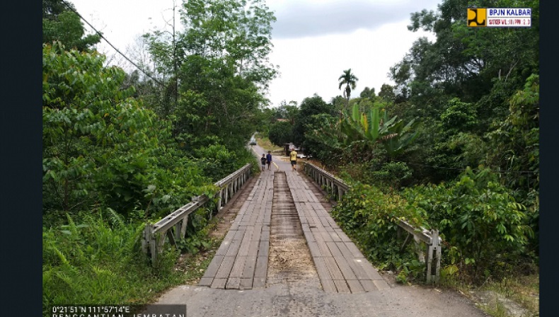 Hore, 3 Jembatan Permanen di Jalan Nasional Kapuas Hulu Segera Dibangun Tahun 2021