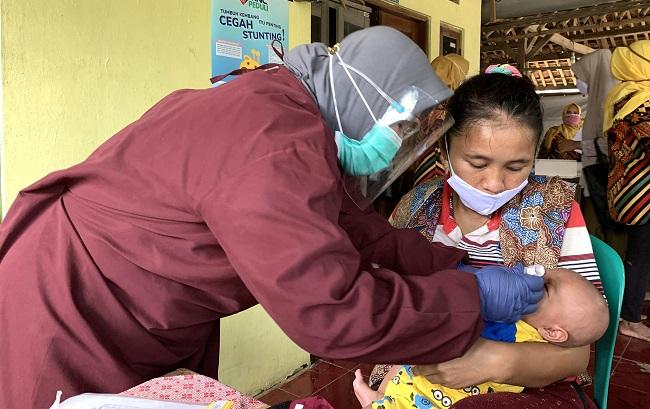 MNC Peduli Beri Penyuluhan Gizi untuk Anak dan Ibu Hamil di Sumur Batu Bekasi