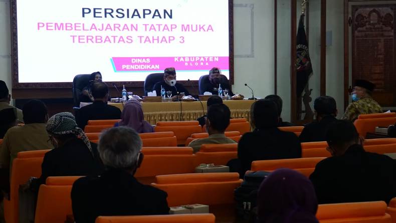 Persiapan Pembelajaran Tatap Muka, Pemkab Blora Kirim Surat ke Gubernur 