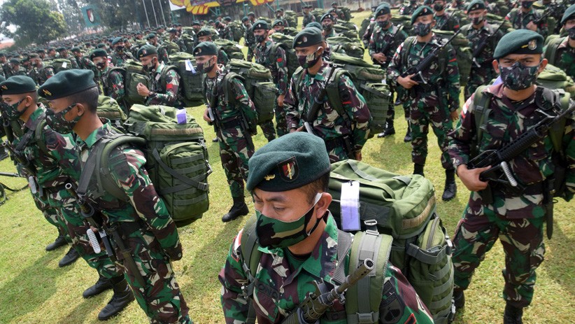 Survei Indikator Politik, TNI Lembaga Negara Paling Dipercaya oleh Milenial