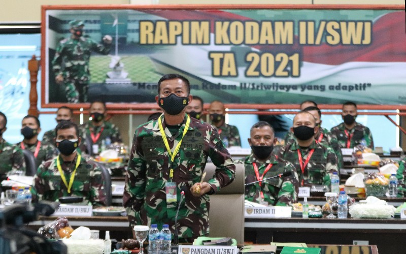 Kodam II Sriwijaya Gelar Rapim, Bahas Anggaran dan Program