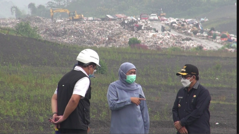 TPA Supit Urang Jadi Percontohan Pengelolaan Sampah Ramah Lingkungan 