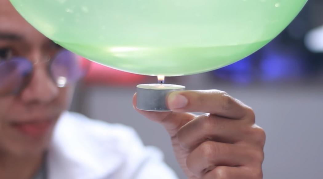 Bikin Percobaan Ilmiah Sendiri, Bakar Balon Pakai Lilin Tapi Tidak Pecah. Simak Eskperimennya di Sini