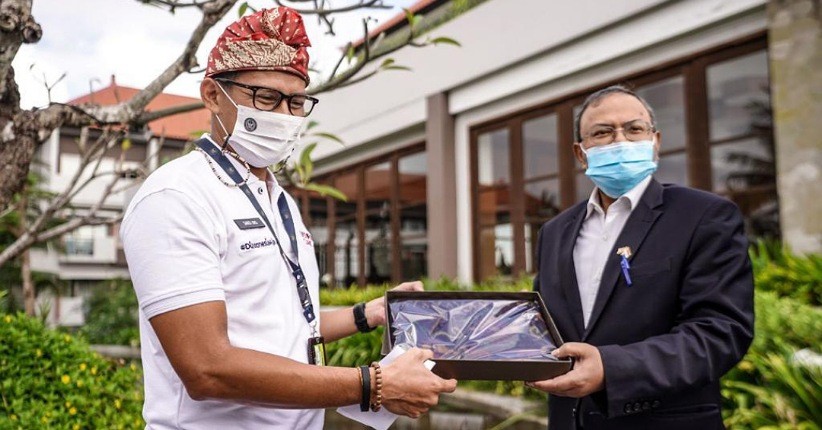 Gandeng Duta Besar India, Sandiaga Uno Bakal Buka Penerbangan Langsung India-Bali