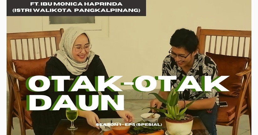 Faiz MCI Masak Otak-Otak Bareng Istri Wali Kota Pangkalpinang, Lezat Bikin Nagih