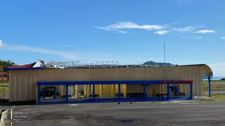 Itjen Kemenhub dan Direktorat Bandar Udara Akan Audit Kerusakan Atap Bandara Siau