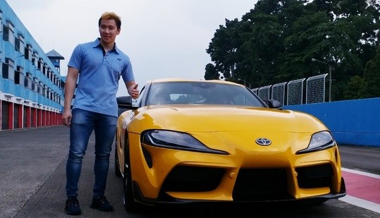 Kecewa Dipaksa Mundur di All England, Marcus Gideon Pemilik Pertama Mobil Sport Toyota Supra GR