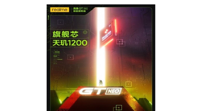 Realme GT Neo Dibekali Dimensity 1200 SoC Hadir 31 Maret 