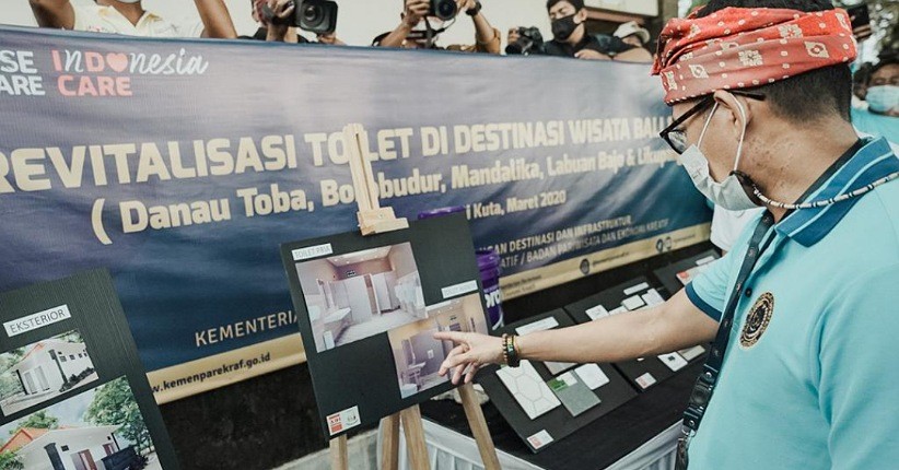Sandiaga Uno Akan Ubah Toilet di Tempat Wisata Bali dan 5 DSP Berstandar Internasional