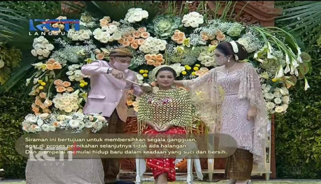 Aurel Hermansyah Jalani Prosesi Siraman Adat Jawa, Ini Bocorannya