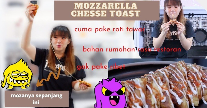 Cara Membuat Roti Mozarella Antiribet untuk Sarapan Pagi ala Clavania Kho