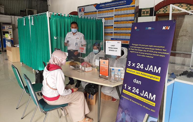  5 Stasiun KA Daop 4 Semarang Layani Pemeriksaan GeNose C19