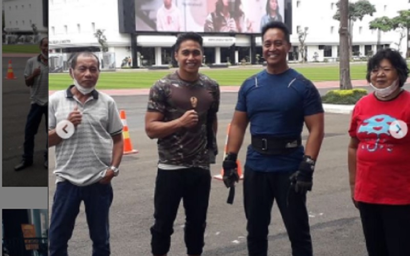 Tampil Maco, Begini Gaya Baru Serda Aprilio Perkasa Manganang