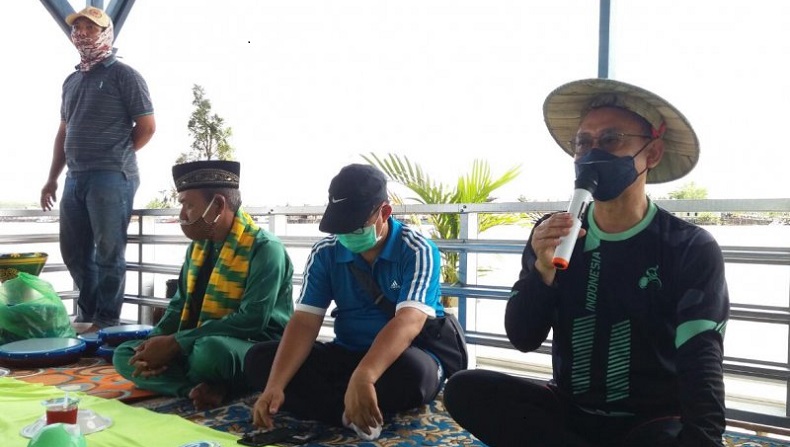 Asyik, Kota Pontianak Punya Destinasi Wisata Baru Teras Apung Kampung Caping