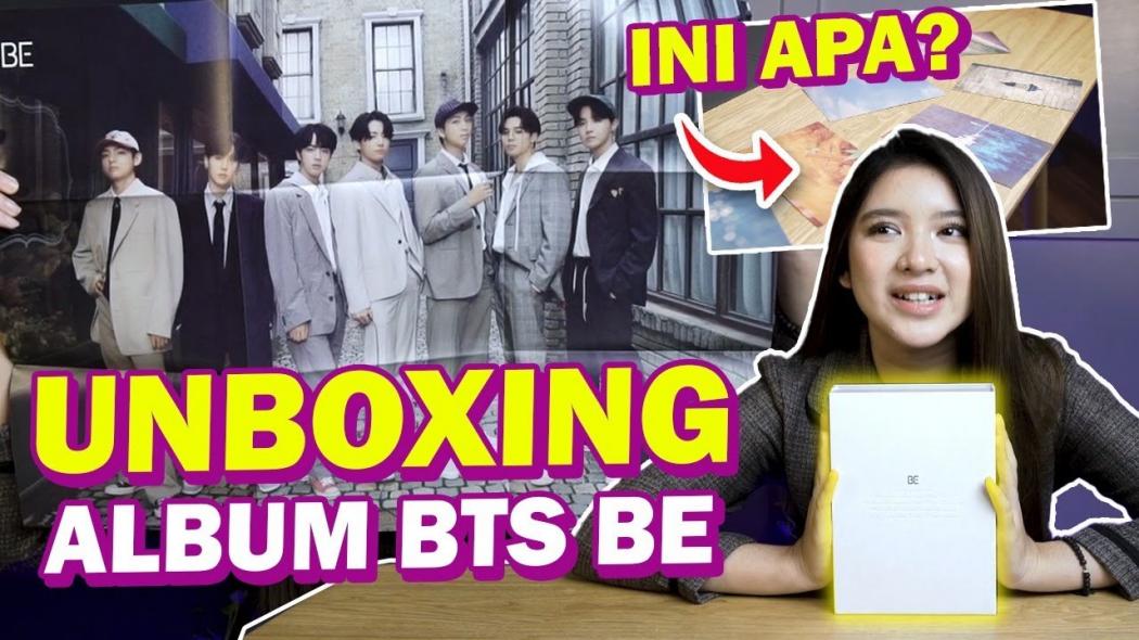Tiara Andini Unboxing Special Album BE - BTS, Ada Kejutan Istimewa!